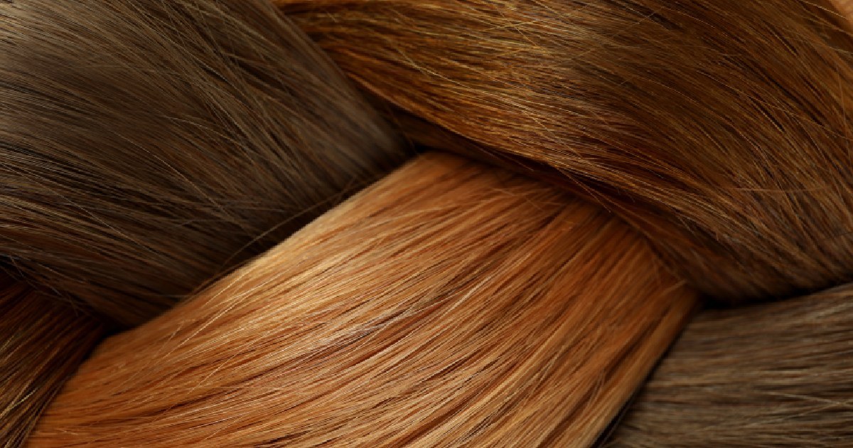 Cabello femenino de diferentes colores