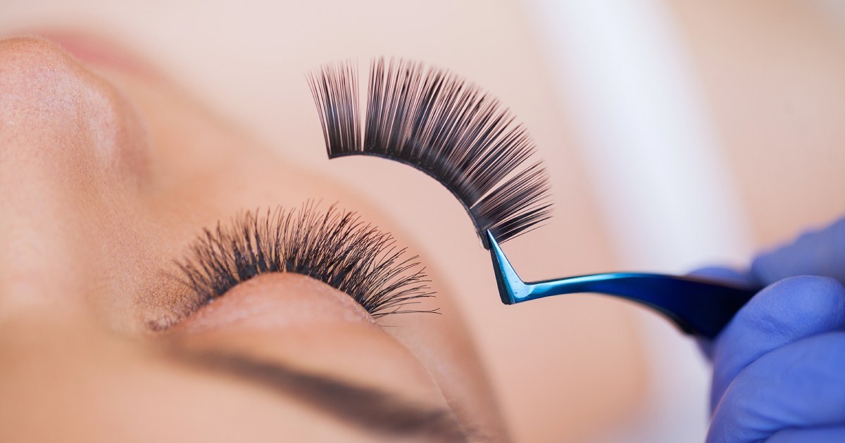 Extensiones de pestañas